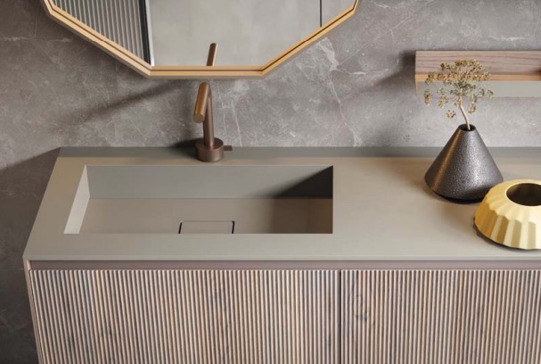 ARREDO BAGNO - MOBILI BAGNO NOVELLO A ROMA - COMPOSIZIONE DART01-3 - Nuova Fabi srl Shop