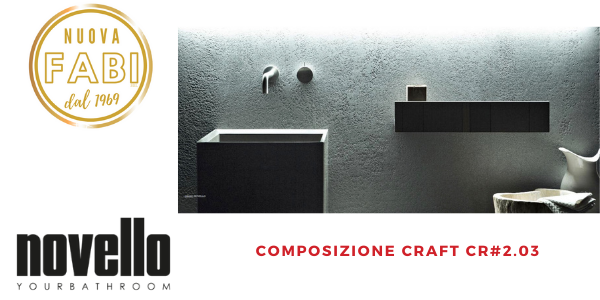 novello arredo bagno composizione - Nuova Fabi srl Shop