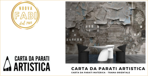 Carta da parati Artistica Materica - Trama orientale