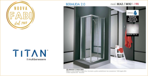 Box doccia TITAN mod. BERMUDA 2.0