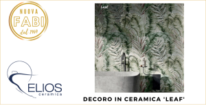 Decorazioni in Ceramica Elios Ceramiche - 'Leaf' serie Love&Decors