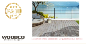 Parquet per Esterni Woodco serie ANTIQUE Extrashield - Externo