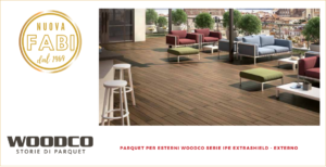 Parquet per Esterni Woodco serie IPE Extrashield - Externo